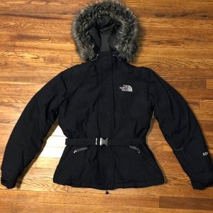 North Face Winter Coat with Buckle